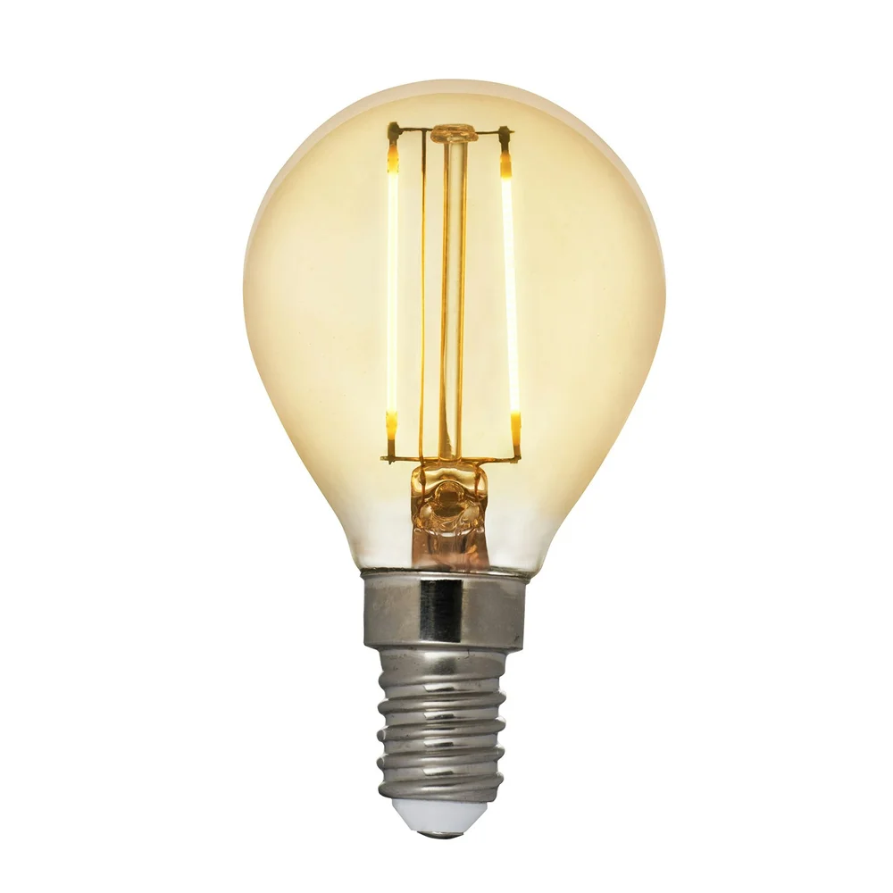 LED Filament Amber P45 4,5W E14 360lm Dimbar v:3550557