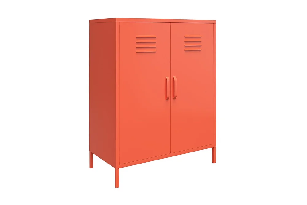 CacHe Oppbevaringsskap 80x40 cm 2 Dørar Oransje v:3684253