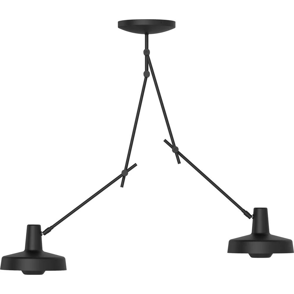 Arigato Taklampe Dobbel, Sort v:5822446