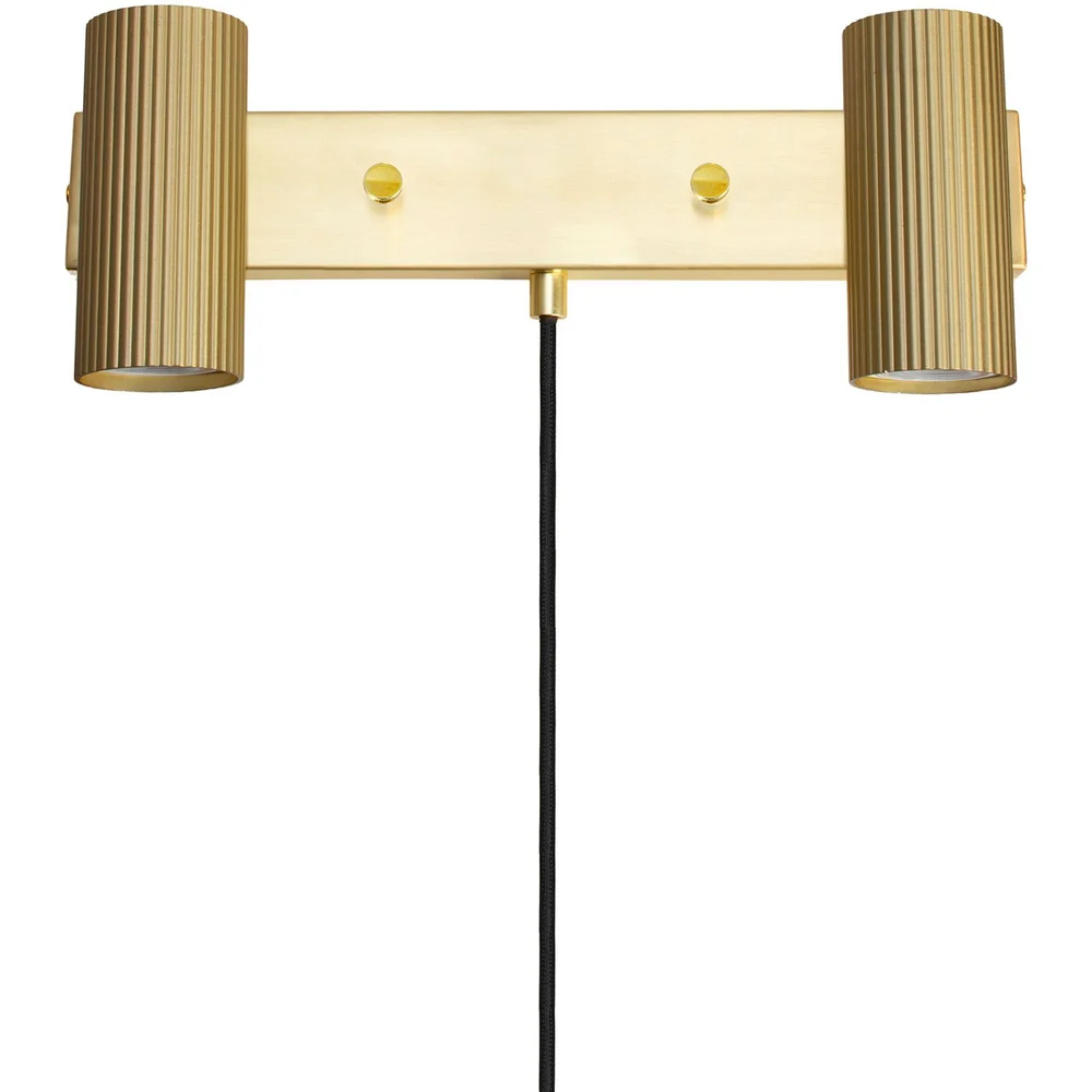Hubble 2 Vegglampe, Brushed Brass v:6213187 Hubble 2 Vegglampe, Brushed Brass v:6213187