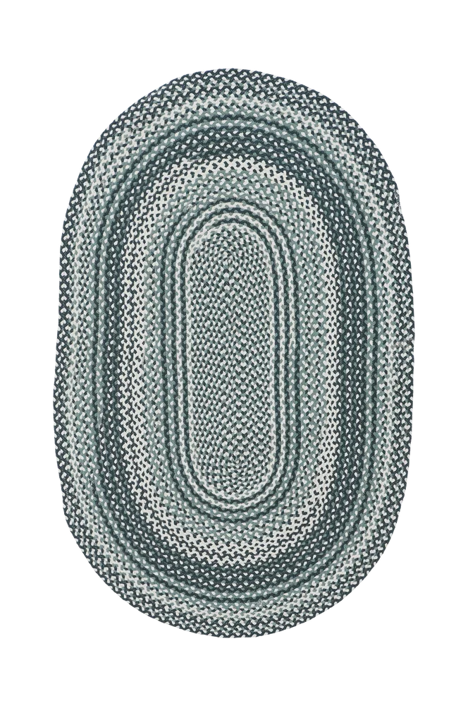 Bomullsteppe Ollie Oval – Blå – Tepper | m v:714095