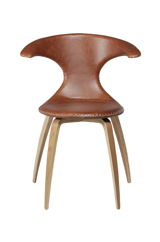 Flair stol 4-pakning – Brun m v:7339537
