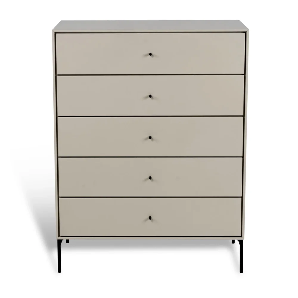 Volt kommode 5 skuffer beige v:2716335 Volt kommode 5 skuffer beige v:2716335