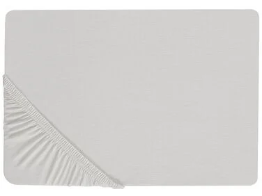 Formsydd laken JANBU 140 x 200 cm Bomull Lysegrå v:2220296