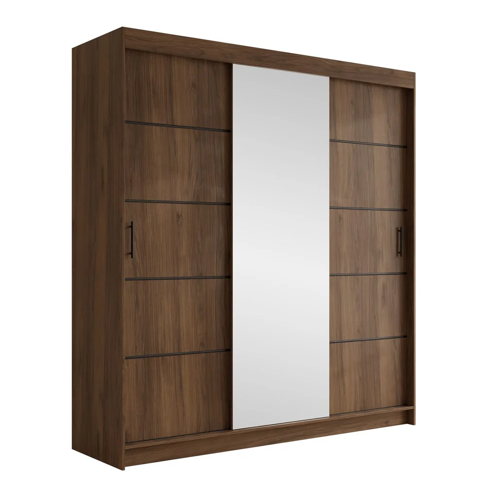 Piedras garderobe med speil 200x215 cm v:6653354