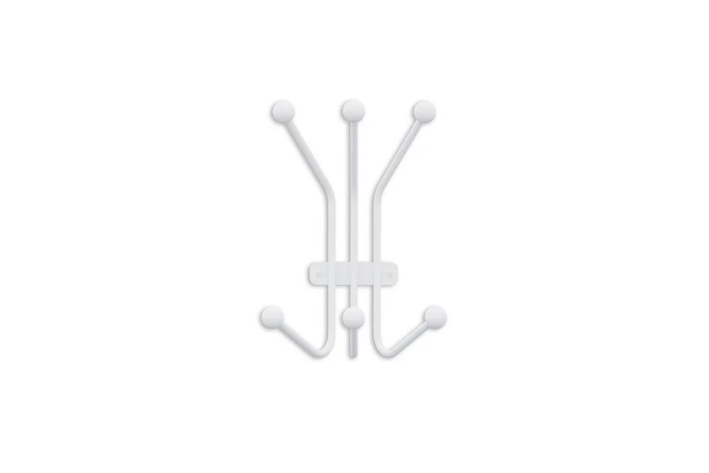 Metall Vegghook Maur Hvit v:9776974 Metall Vegghook Maur Hvit v:9776974