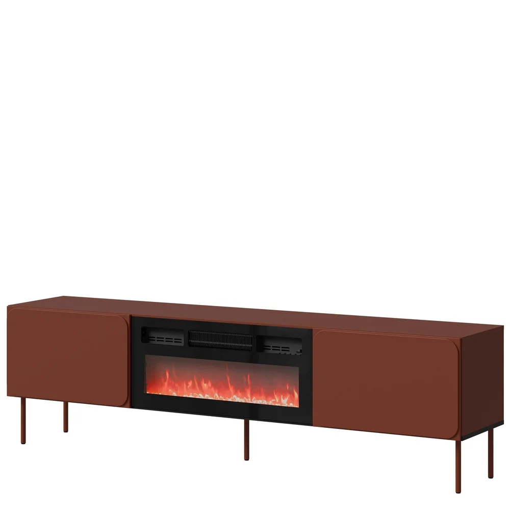 Marros TV-benk 200 cm med Elektrisk Peis v:9381399