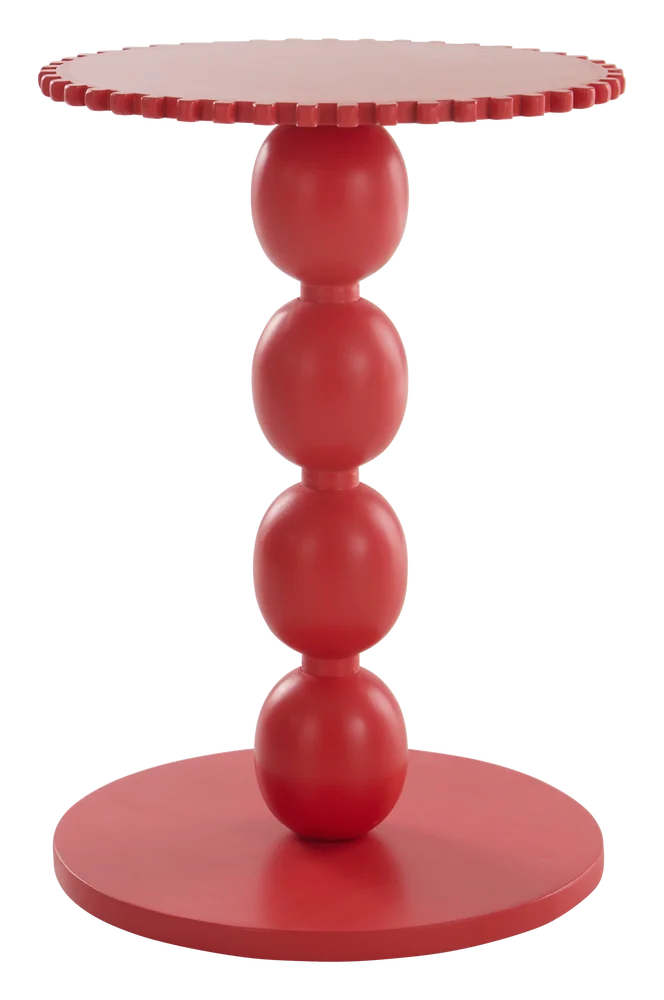 IVES sidebord ø 44 cm – Rød m v:4867706 IVES sidebord ø 44 cm – Rød m v:4867706
