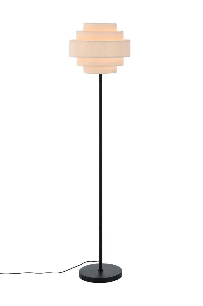 Gulvlampe Miguel - Beige - Belysning | m v:7446747