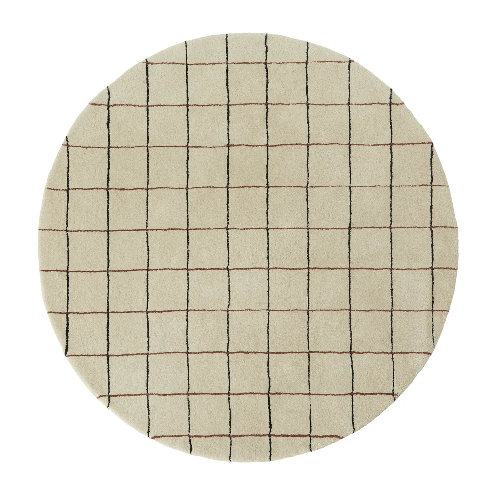 Grid rundt teppe Ø 140 cm v:1229160 Grid rundt teppe Ø 140 cm v:1229160