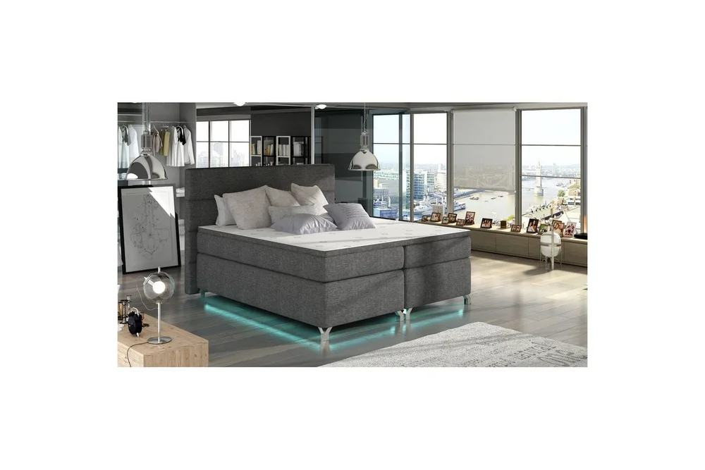 Boxspring Eltap Amadeo med LED v:9229497 Boxspring Eltap Amadeo med LED v:9229497
