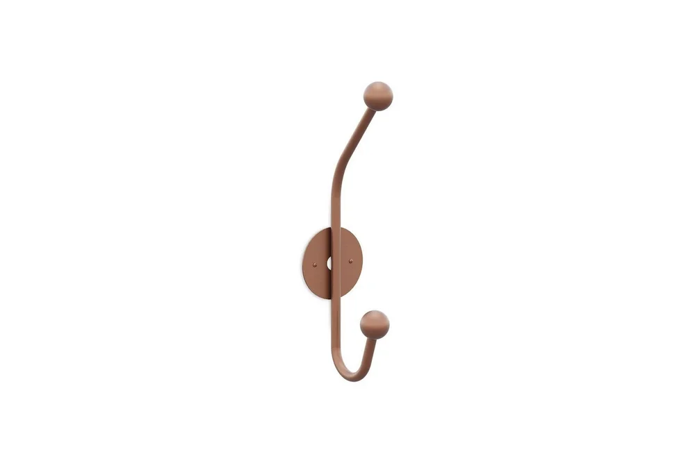 Metall Vegghook Neshorn Kobber v:9667223 Metall Vegghook Neshorn Kobber v:9667223