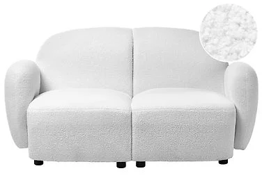 Sofa 2-seters JULE Bouclé Off white v:1866124 Sofa 2-seters JULE Bouclé Off white v:1866124