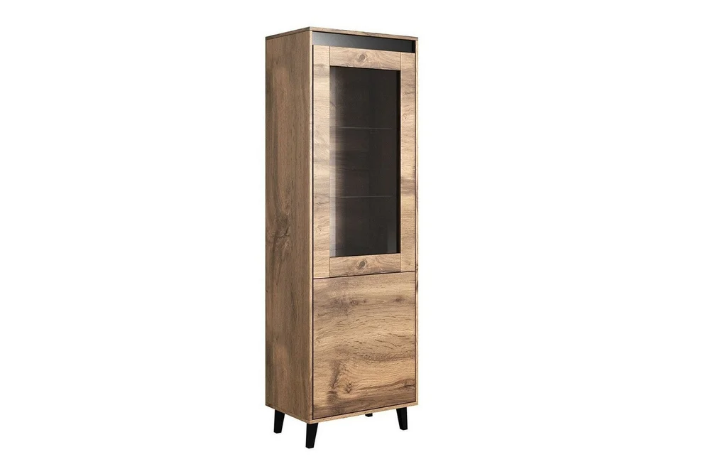 Strontian Vitrinskåp 183 cm Scandinavian Choice Anthracite v:3144907