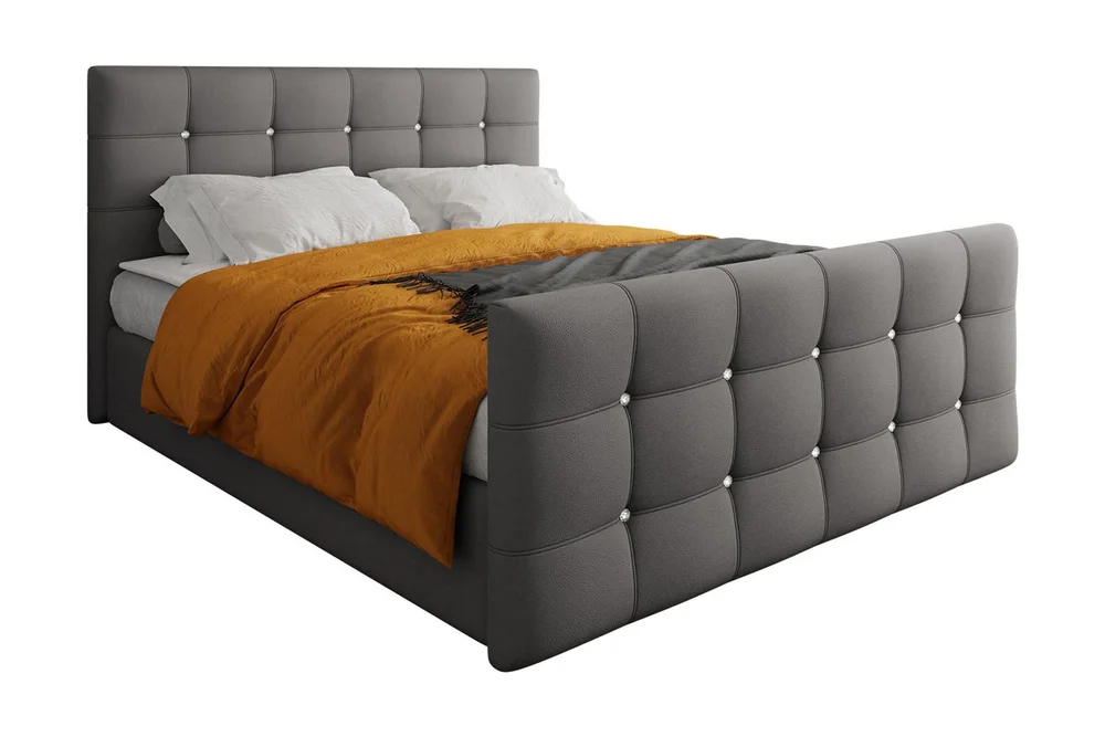 Kleos Kontinentalseng 160x200 cm med Sengegavl v:1215154