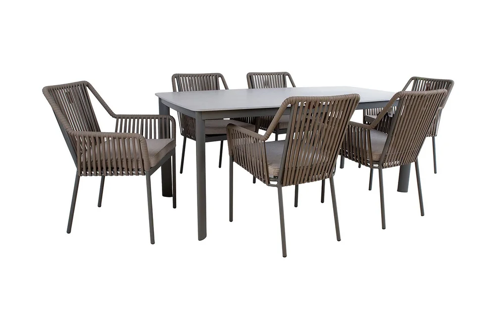 Andros Spisegruppe med 6 Stoler v:7282050