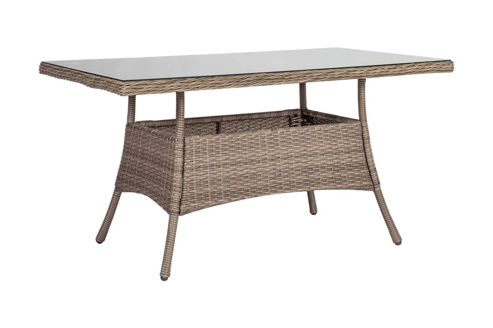 Bord TOSCANA 140x80xH73cm gråbeige v:5519543