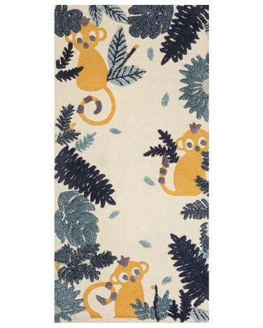 Barneteppe NAIBOS Flerfarget 80 x 150 cm Bomull v:8920885 Barneteppe NAIBOS Flerfarget 80 x 150 cm Bomull v:8920885