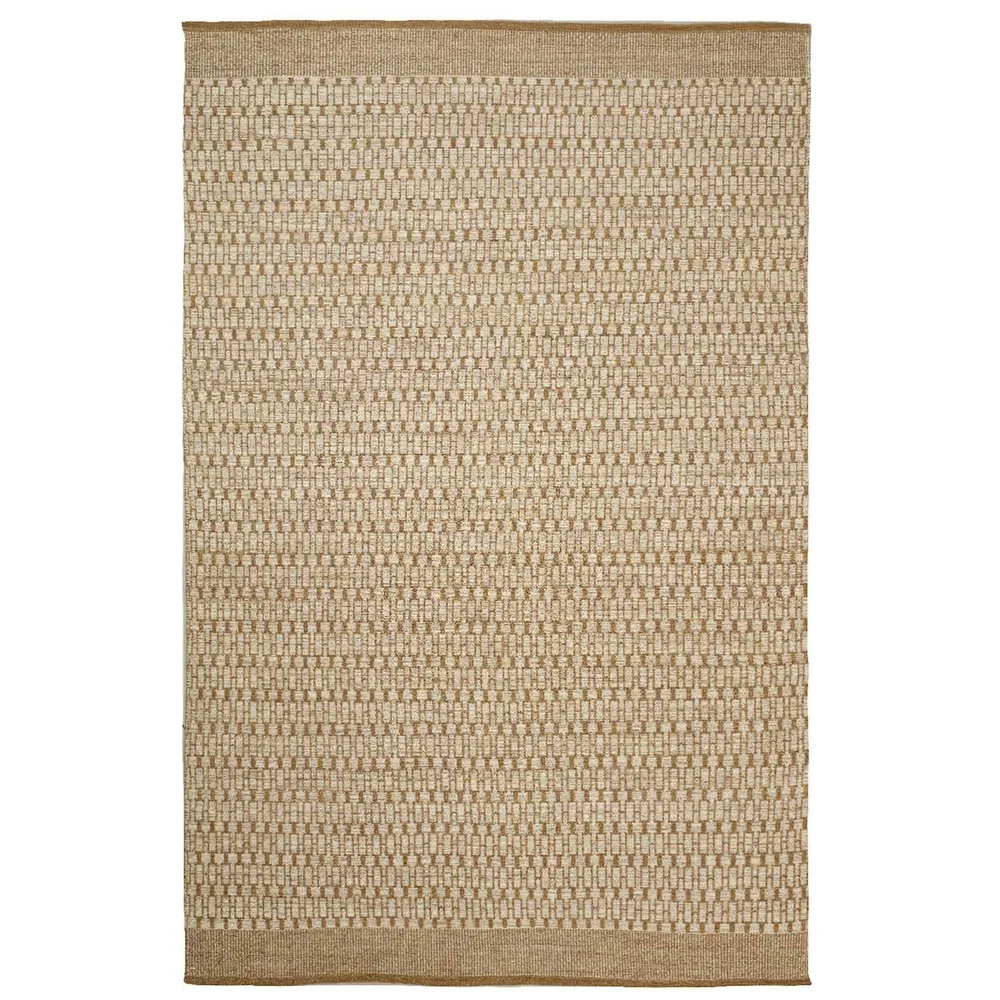 Mahi Dhurry Gulvteppe 170×240 cm, Beige/Offwhite v:8581850 Mahi Dhurry Gulvteppe 170×240 cm, Beige/Offwhite v:8581850