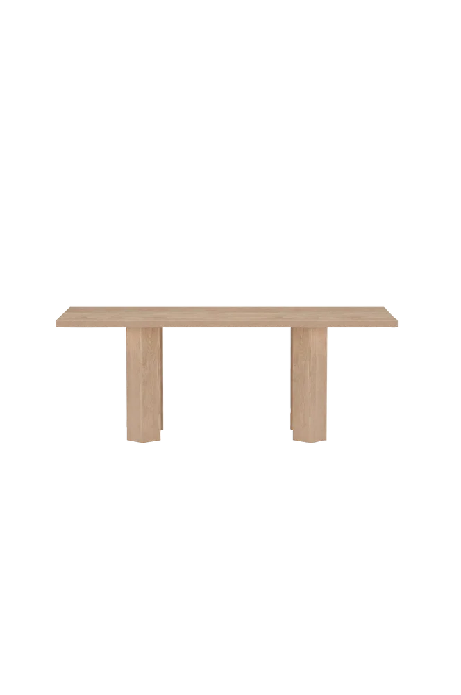 Lillehammer Rektangulært spisebord - Beige m v:7902672