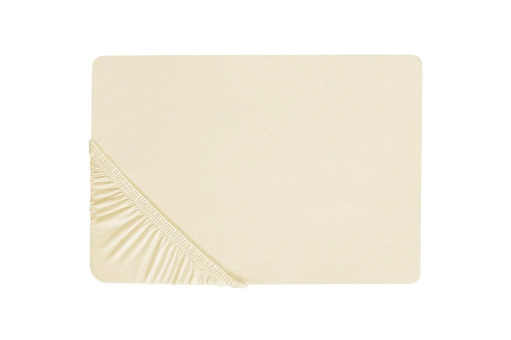 Laken med strikk Janbu Beige, 90×200 cm v:9111289 Laken med strikk Janbu Beige, 90×200 cm v:9111289