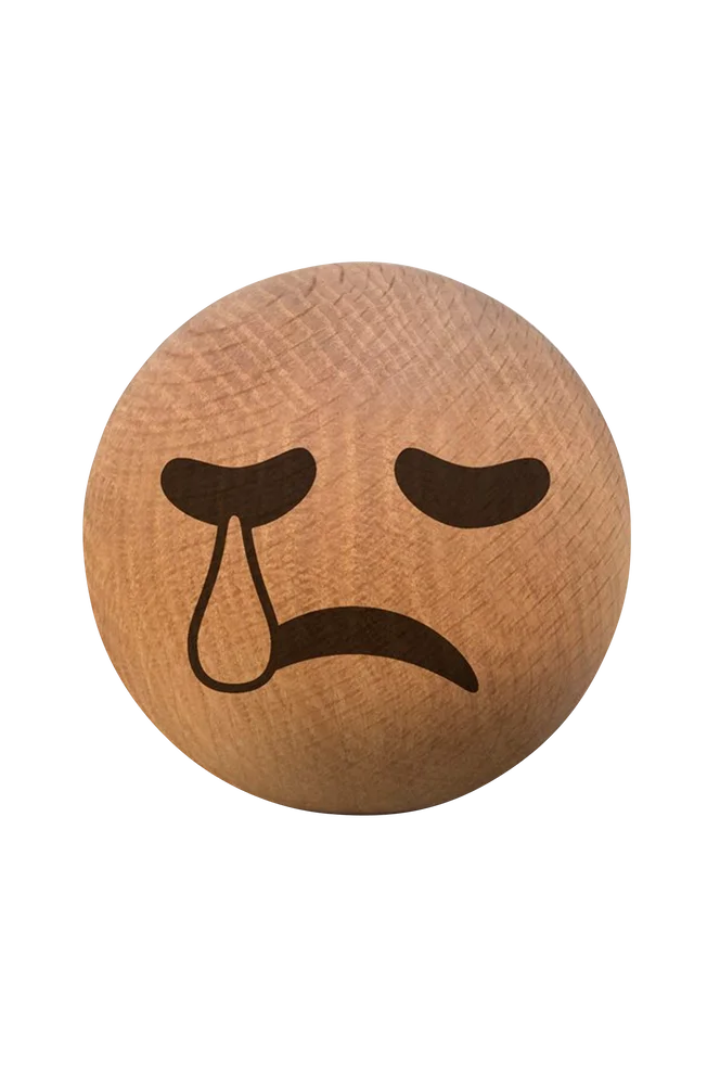 Emojiball 7 cm – Natur – Dekor | m v:3093623 Emojiball 7 cm – Natur – Dekor | m v:3093623