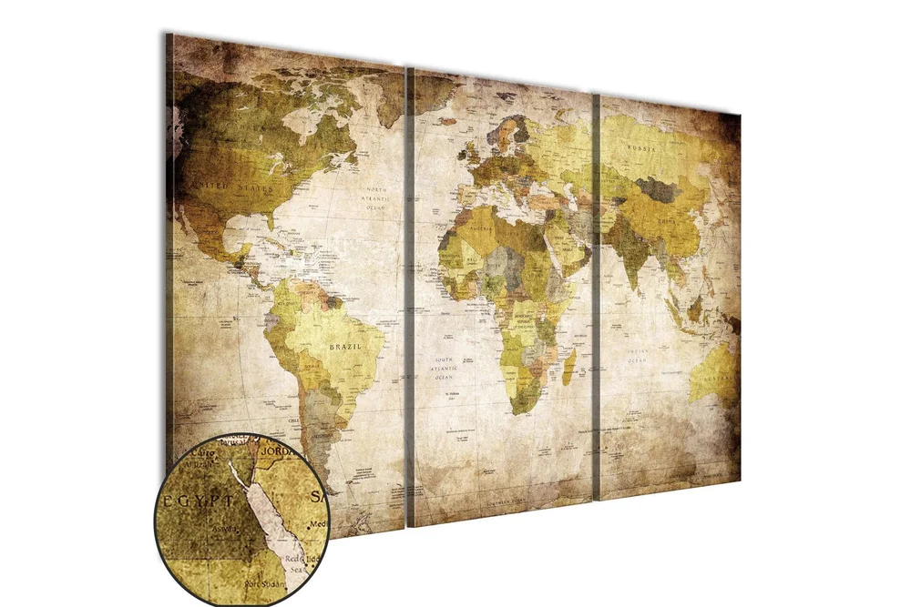 Bilde Gamle Kontinenter 120x80 v:8115857