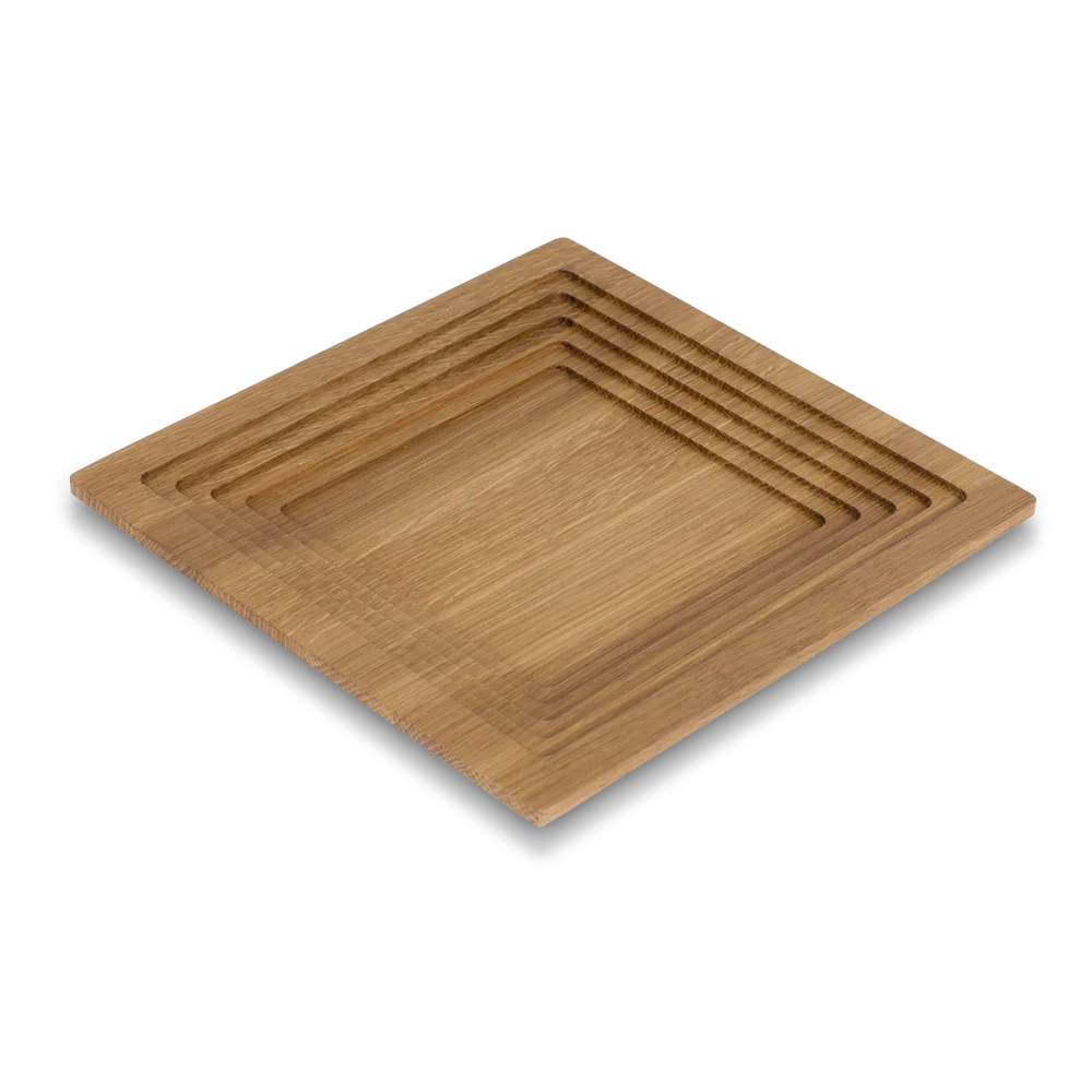Colosseum Square Platter 28×28 cm, Oak v:6222779