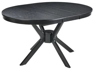 Uttrekkbart spisebord TYMIS Svart eik 107/137 cm 107 cm v:7424909 Uttrekkbart spisebord TYMIS Svart eik 107/137 cm 107 cm v:7424909