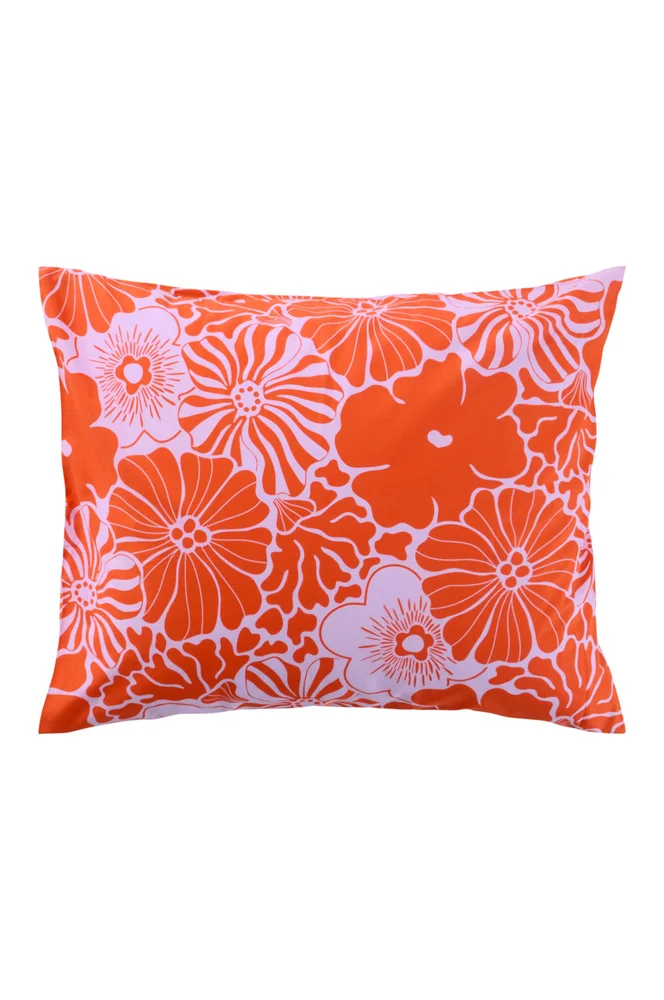ANNA økologiskt putetrekk – Orange – Tekstiler | m v:2009697