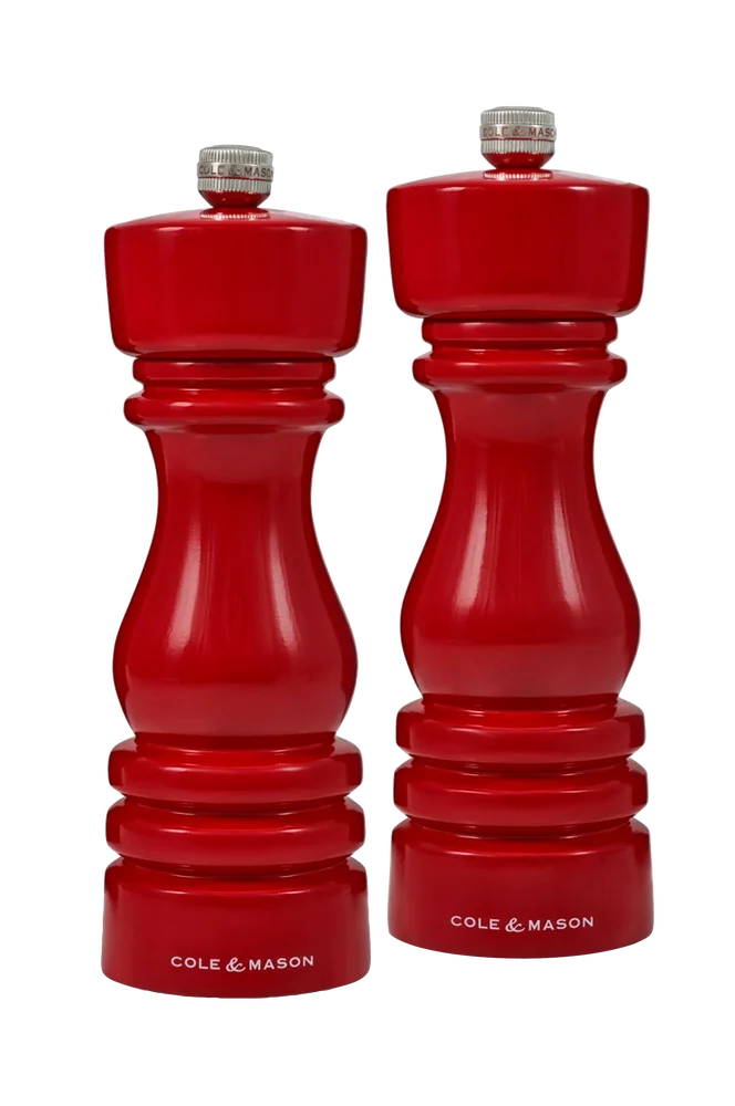 Møllesett Gloss London – Rød – Kjøkken & husholdning | m v:6636103