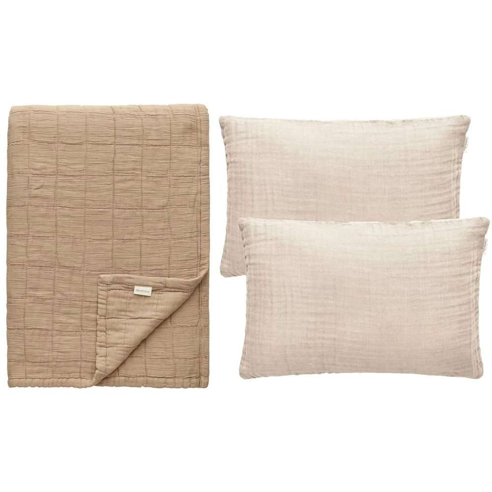 Classic Soveromssett 3-pk, Beige v:2984034