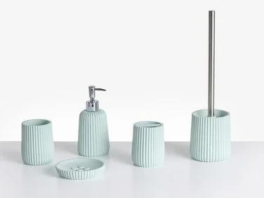 Baderomssett 5 deler POZUZO Mintgrønn v:8826799 Baderomssett 5 deler POZUZO Mintgrønn v:8826799