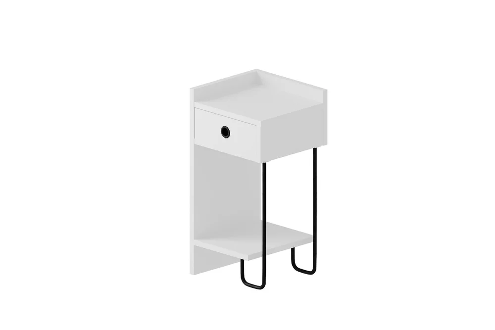 Sirius Nattbord 32×30 cm Hvit v:8427680 Sirius Nattbord 32×30 cm Hvit v:8427680