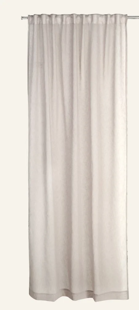 Gardin lys beige - 140x160 cm v:9034047