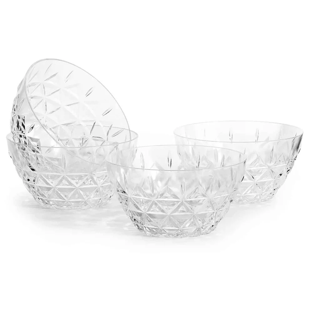 Picknick Skål Akryl 4-pk, Klar v:5418257