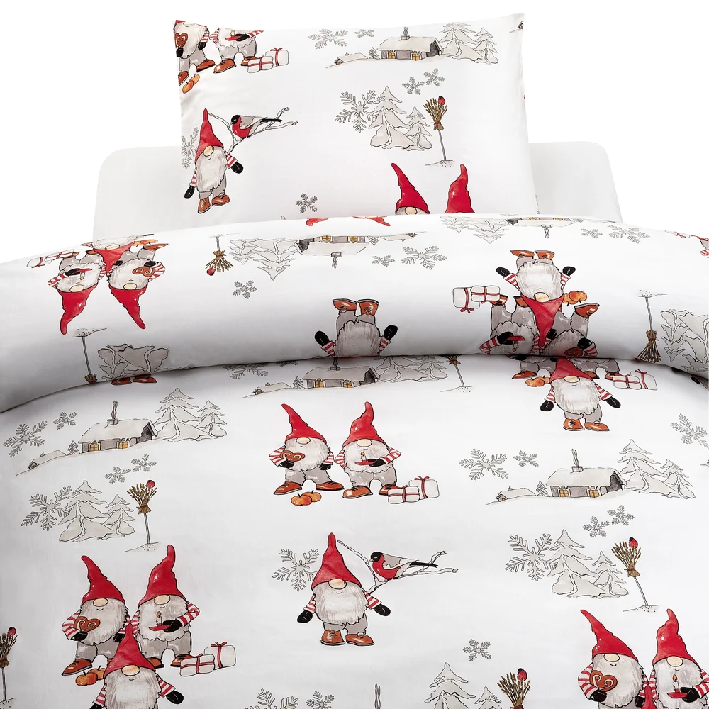 2-delt Sett Frosty Christmas - Rød - Tekstiler | m v:5139015