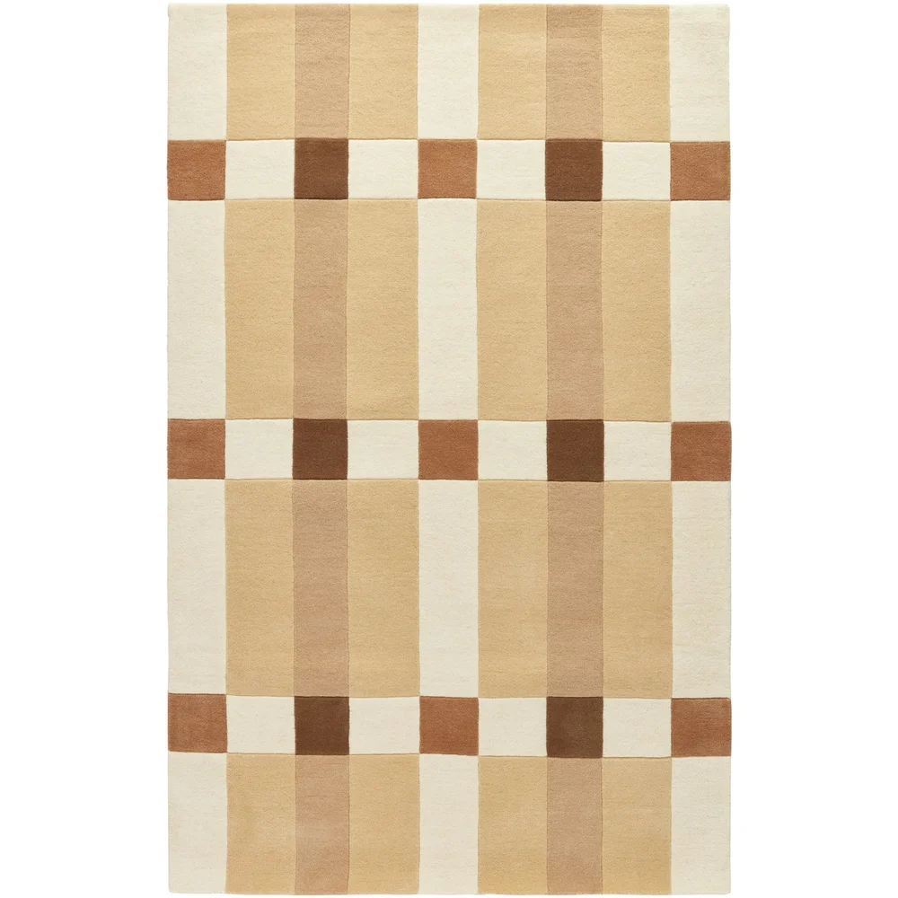 Checks Ullteppe Beige, 180×270 cm v:4250699 Checks Ullteppe Beige, 180×270 cm v:4250699