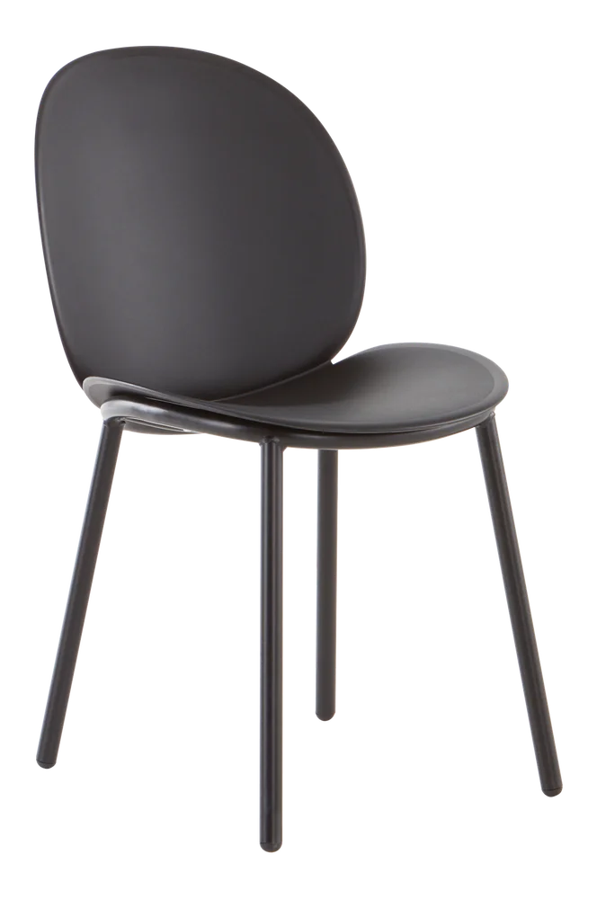 GLOMMEN stol 2-pk – Svart m v:9966229 GLOMMEN stol 2-pk – Svart m v:9966229