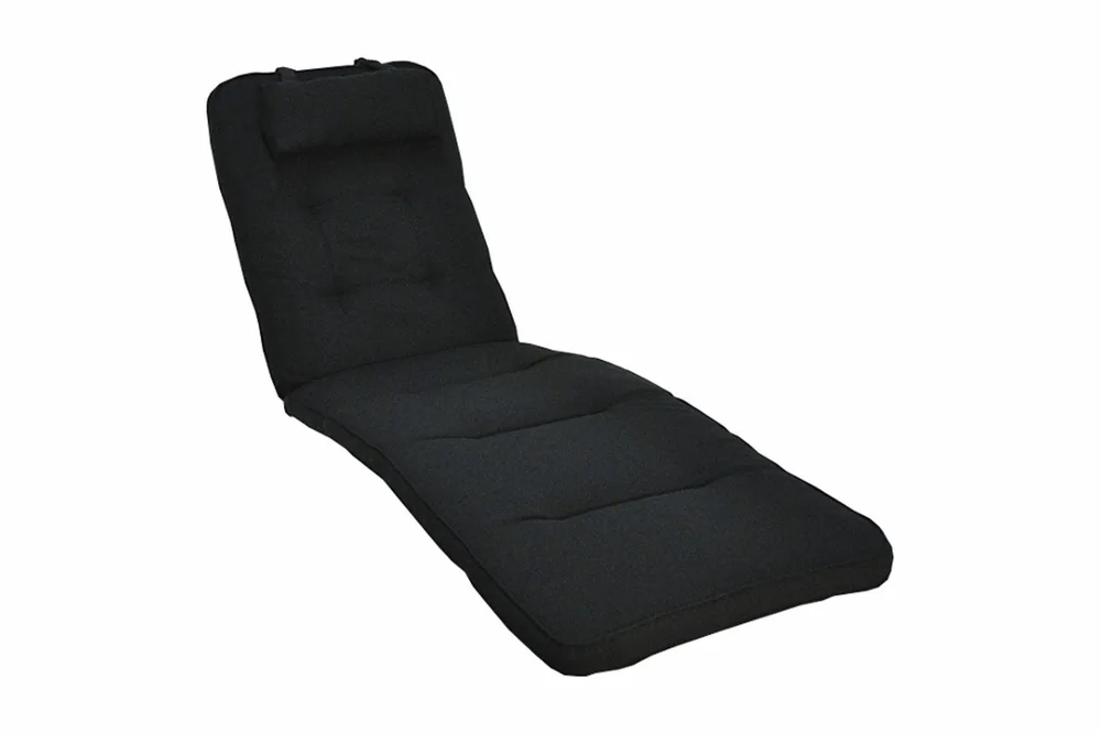 Woodline Solsängsdyna med nackkudde Fritab Black v:7241289