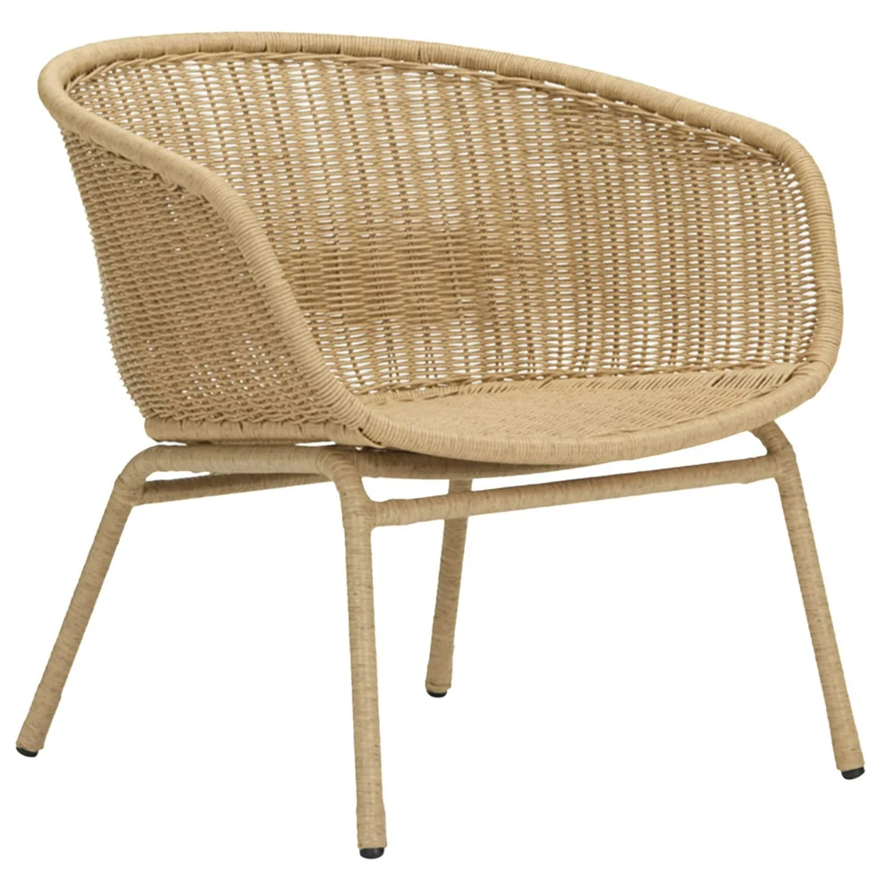 Hapur Loungestol, Naturlig v:9745639