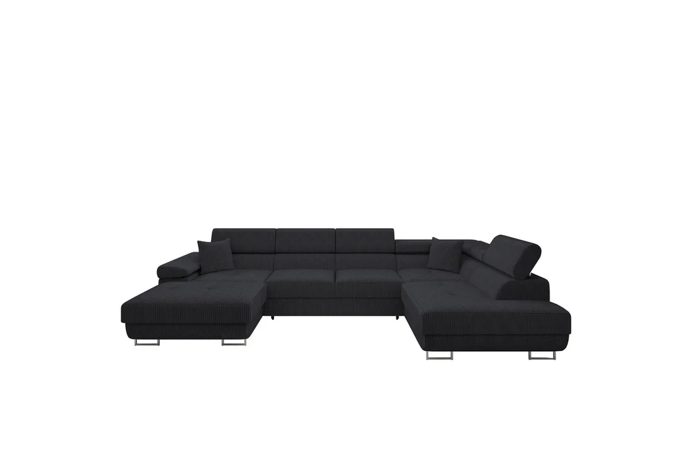 Gabina Sofa med Divan og Sjeselong 4-seter v:7424387