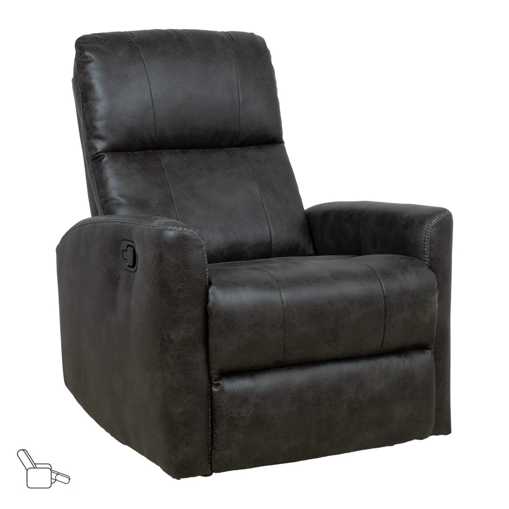 Reclinerlenestol Lönvik med manuell gynge- og roterende mekanisme v:2725763 Reclinerlenestol Lönvik med manuell gynge- og roterende mekanisme v:2725763