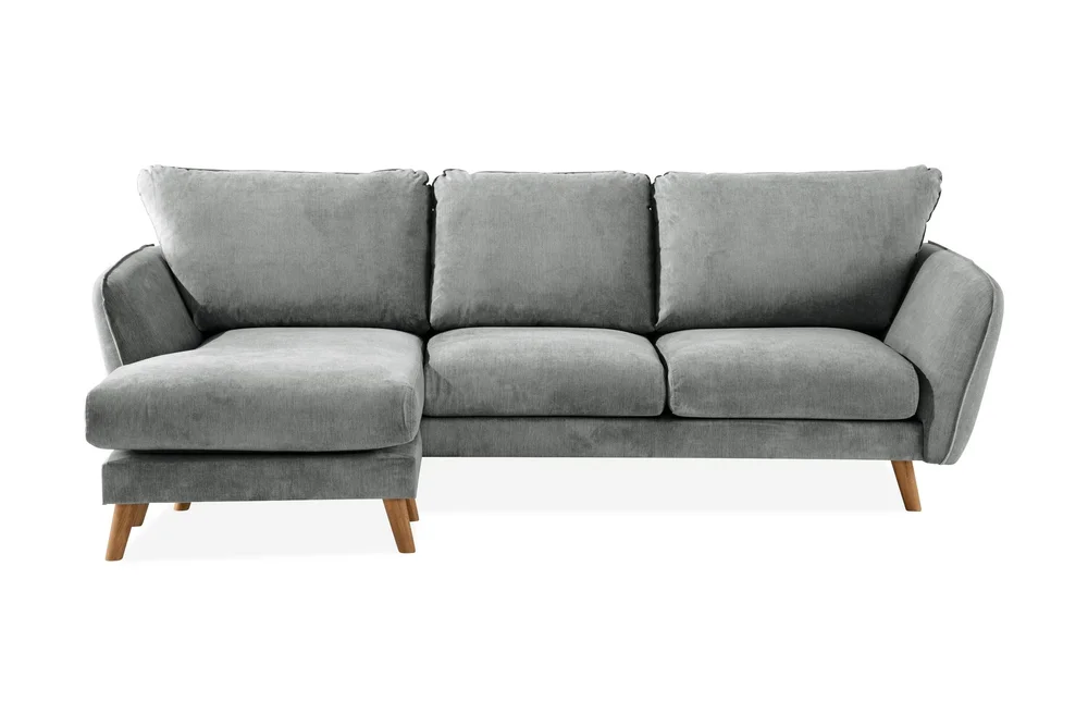 Trend Lyx 3-seters Venstrevendt L-formet Sjeselongsofa i Stoff v:4334429 Trend Lyx 3-seters Venstrevendt L-formet Sjeselongsofa i Stoff v:4334429