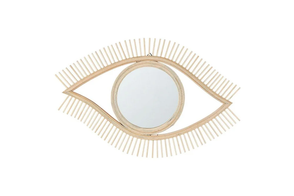 Väggspegel Soyopa Light colored wood v:8808796