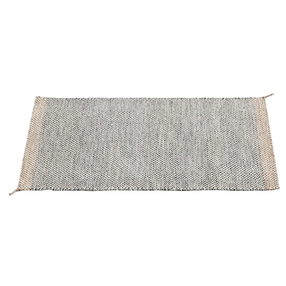 Ply Ullteppe 85x140 cm, Sort / Hvit v:2644169