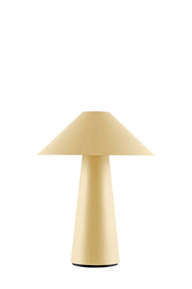 Bærbar bordlampe Cannes IP44 Havregul – Gul – Belysning | m v:8479174 Bærbar bordlampe Cannes IP44 Havregul – Gul – Belysning | m v:8479174