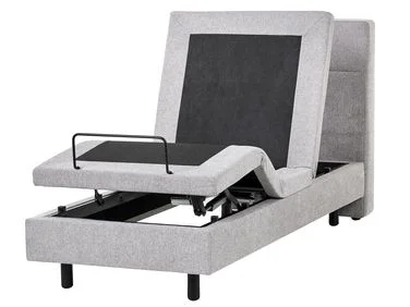 Justerbar seng VICEROY 90 x 200 cm Lysegrå v:7734766 Justerbar seng VICEROY 90 x 200 cm Lysegrå v:7734766