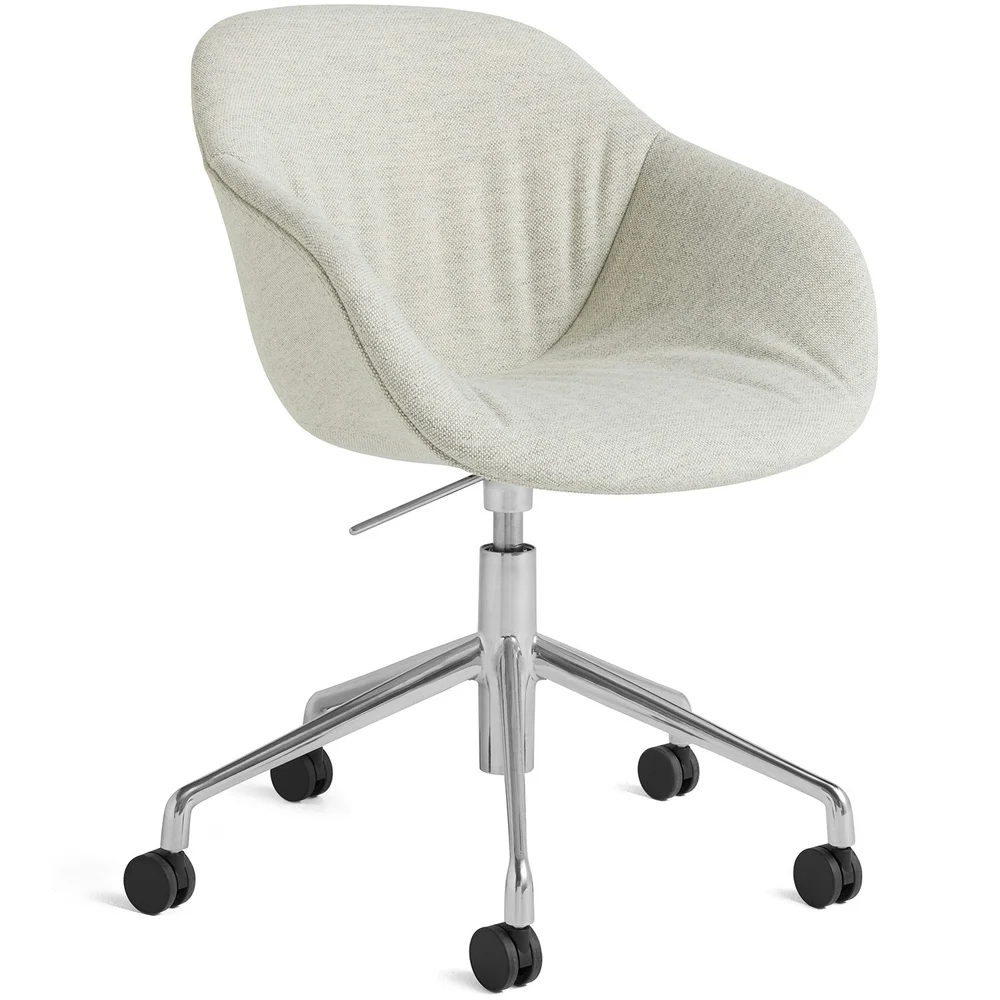 AAC 253 Stol 5 star swivel, Polert Aluminium / Hallingdal v:8415591