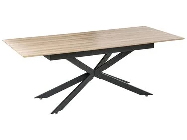 Spisebord FINLEY Lysebrun 160/200 cm 90 cm v:3393600